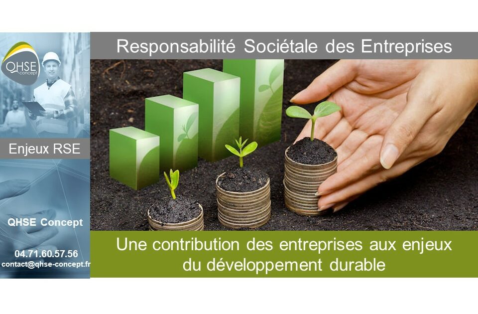 Responsabilité Sociétale des Entreprises (RSE)