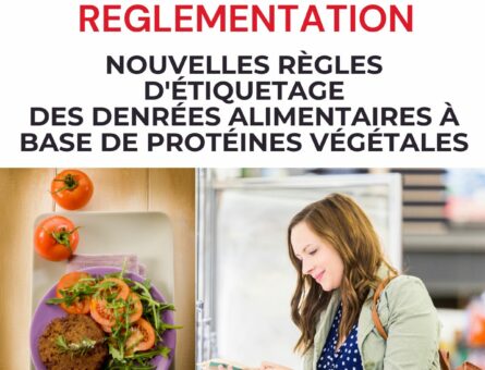 Nouvelles Règles d'Étiquetage pour les Denrées Alimentaires à Base de Protéines Végétales